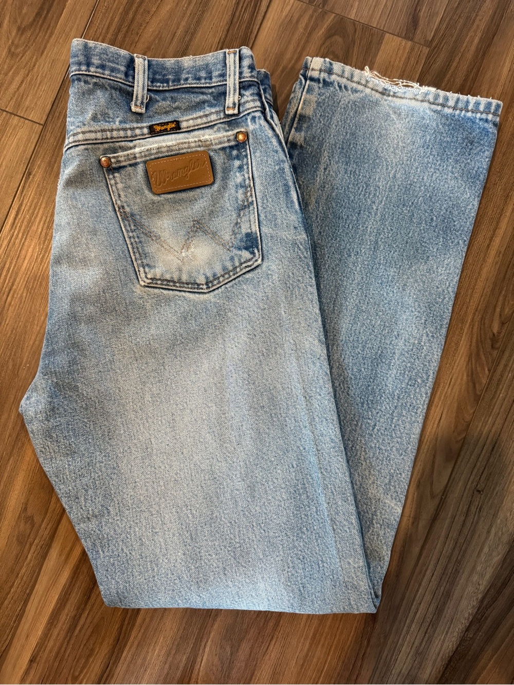 Vintage Wrangler Cowboy Cut 13MWZPW denim jeans 35x34